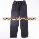 China Black Denim Elastic Waistband Man Jean With Rolled Up Hem